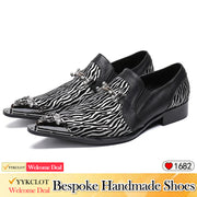 Luxury Derby shoes Party Plus size dress Social shoe men